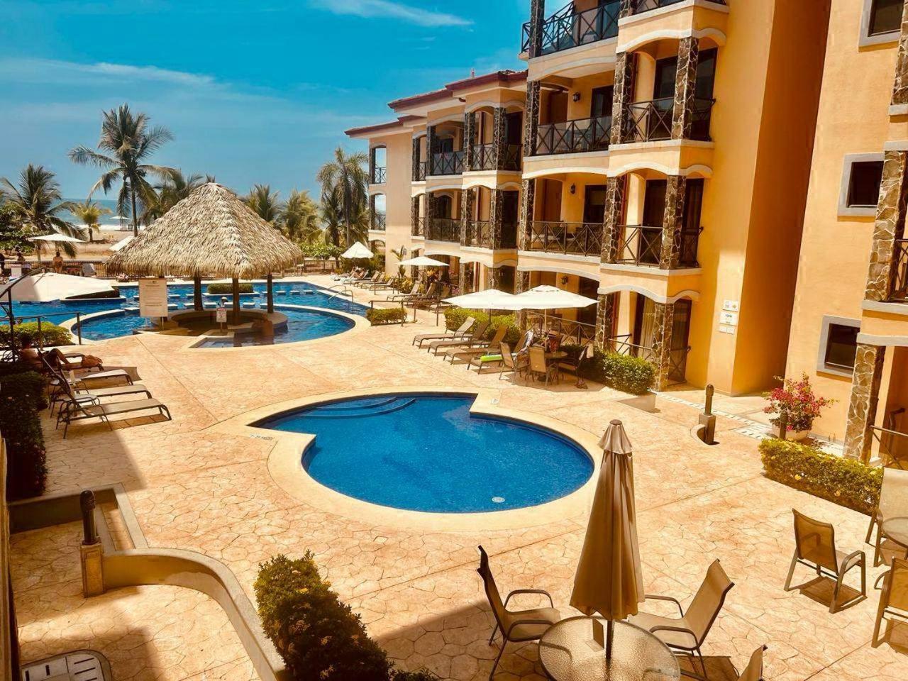 Apartamento De Lujo Las 3 Gotas Jaco, Frente Al Mar Con Vista A La Playa Dış mekan fotoğraf