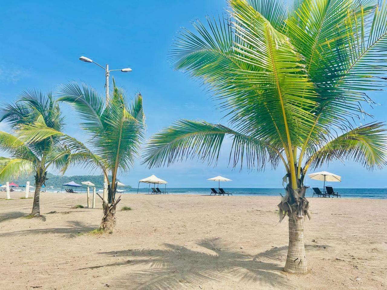 Apartamento De Lujo Las 3 Gotas Jaco, Frente Al Mar Con Vista A La Playa Dış mekan fotoğraf